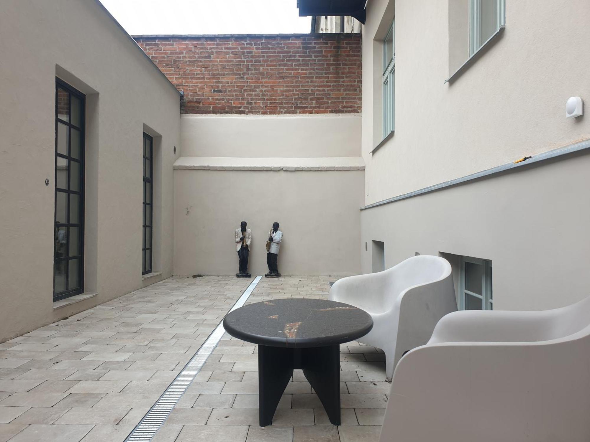 Art Nouveau Apartment With Garden In Pisek Екстер'єр фото